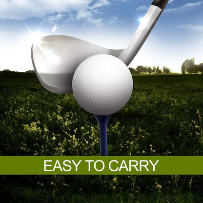 Professional Natural Wood Golf Tees - Pack of 100, Available in Multiple Colors and Sizes (3-1/4 Inch, 2-3/4 Inch, 2-1/8 Inch) - Bulk Purchase to Minimize Side Spin and Friction
